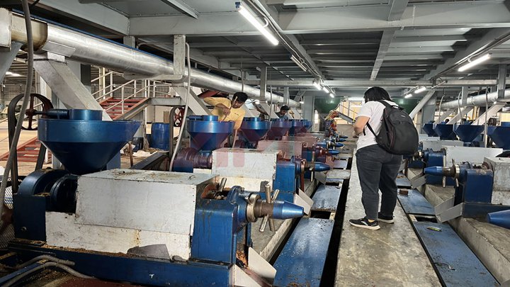 small Trout feed pellet extruder in Zambia